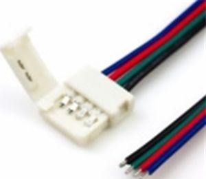 Calrad 92-332 Flexible RGB LED Strip Connector Clamp