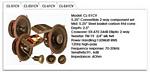 CDT Audio CL-51CV Classic 5.25 Inch 2 Way Convertible Component Set 150 RMS