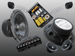 CDT Audio CL-62Pro Classic 6.5 Inch 2 Way Component Set with Upstage 1 Inch Tweeter Kit