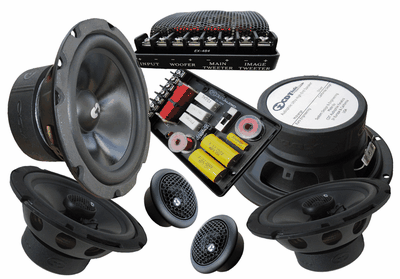 CDT Audio CL-62X 6.5 Inch Classic Component Set with 6.5 Inch Rear Fill Speakers