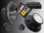 CDT Audio CL-62 6.5 Inch 2-way 4th Order Xover Component Set with 1 Inch Silk Tweeter 180 RMS