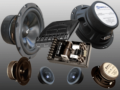 CDT Audio CL-632 Classic 6.5 Inch / 3 Inch / 1 Inch 3 Way Component Set 200 RMS