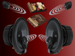 CDT Audio ES-063it EuroSport 6.5 Inch 2 Way Braxial AudioPhile Component Set with Upstage Tweeters 180 RMS ES-06 Midbass
