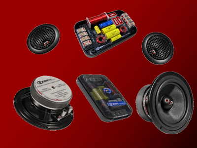 CDT Audio ES-42i Eurosport 4 Inch 2 Way Audiophile Component Set 150 RMS