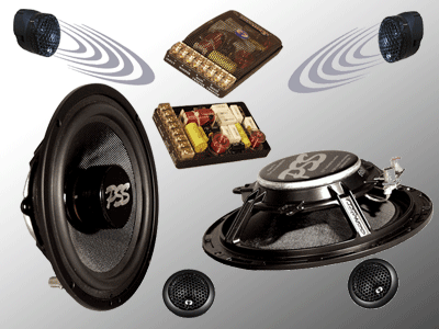 CDT Audio ES-62iM Eurosport Gold 6.5 Inch 2 Way Slim Inverted Neo Magnet Audiophile Component Set 190 RMS
