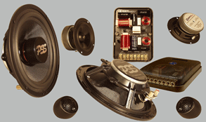 CDT Audio ES-632iMCC Eurosport Gold 6.5 Inch / 3 Inch / 1 Inch 250 Watt RMS 3 Way AudioPhile Component Set