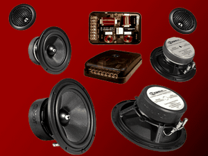 CDT Audio ES-642i Eurosport 6.5 Inch / 4 Inch / 1 Inch 3 Way Audiophile Component Set 250 RMS