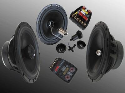CDT Audio EU-61CV.2 6.5 Inch 2 Way 250 Watt Convertible Component Set 2 Ohm