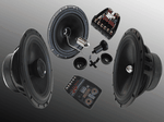 CDT Audio EU-61CV Euro 6.5 Inch 2 Way Convertible Component Set 170 RMS
