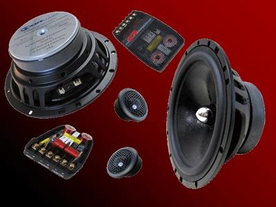 CDT Audio EU-61.2 6.5 Inch 2 Way 250 Watt Coaxial Speakers 2 Ohm