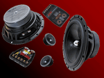 CDT Audio EU-61 Euro 6.5 Inch 2 Way Carbon Reinforced Component Set 170 RMS
