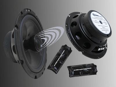 CDT Audio EU-6CX.2 6.5 Inch 2 Way 200 Watt Coaxial Speakers 2 Ohm