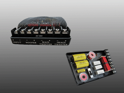 CDT Audio EX-484 24dB Elliptic 2 Way Crossover with Tweeter Attenuation, Image Tweeter Ready