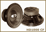 CDT Audio HD-1000CF 10 Inch 250 Watt RMS Carbon Fiber SQ Subwoofer