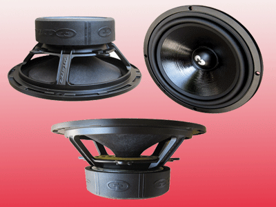 CDT Audio HD-6 High Definition 6.5 Inch Midbass Speakers 4 Ohm 100 RMS