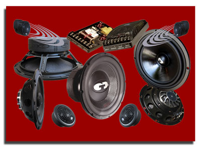 CDT Audio HD-626CARS 6.5 Inch CS Front / 6.5 Inch Coax Rear / Amp Whole Car Package