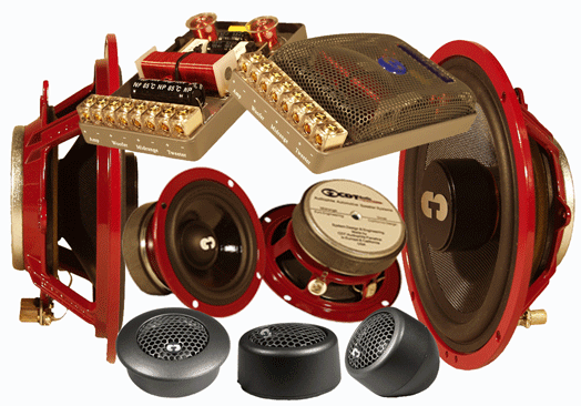 CDT Audio HD-632S Slim Mount 6.5 Inch/3 Inch/1 Inch 3 Way AudioPhile Component Set Compatible BMW 1, 3, 6 Series