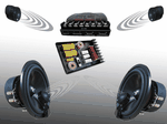CDT Audio HD-63it High Definition 6.5 Inch 2 Way Braxial Component Set 180 RMS