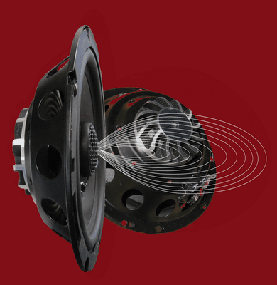 CDT Audio HD-65NX High Definition 6.5 Inch 2 Way Neo Shallow Mount Coaxial Speakers with 3/4 Inch Swivel Tweeter 2.5 Inch Depth