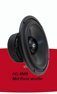 CDT Audio HD-6MB 6.5 Inch High Definition Cast Frame Midbass/ Woofer Pr