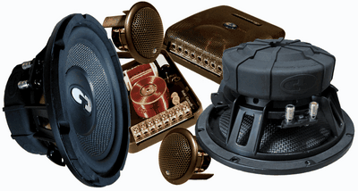 CDT Audio HD-82 8 Inch / 2 Inch 2 Way 300 RMS High Definition Component Set HD-800CF, HD-2, EX-2000