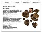 CDT Audio PSS-0642iCC 6.5 Inch, 4 Inch, 1.1 Inch Signature Series 3 Way Audiophile Component Set