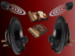 CDT Audio PSS-63imt Signature 6.5 Inch 2 Way Inverted Magnet Shallow Braxial AudioPhile Component Set with Image Tweeters 200 RMS
