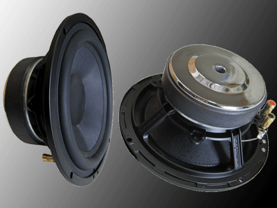 CDT Audio QES-670 6.7 Inch 100 RMS Kevlar/Fiberglass Cast Extended Midbass Woofer Pr