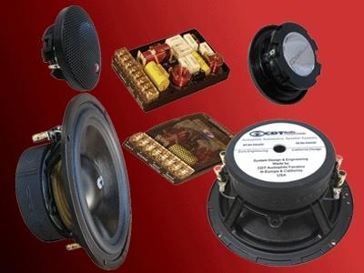 CDT Audio Super 2.2 High Definition 6.5 Inch 250 Watt 2 Way Sub Bass Component Set 2 Ohm