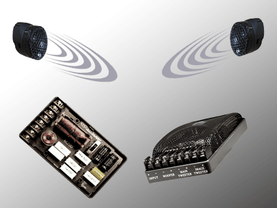 CDT Audio UP-2100i StageFront UpStage System, M-200 Module with WS-100i 1 Inch Image Tweeter