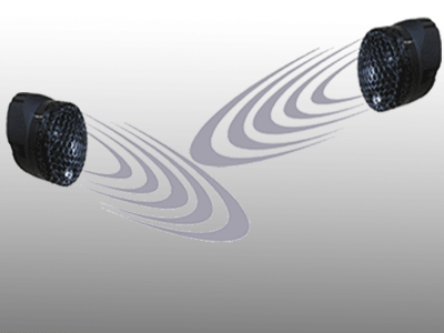 CDT Audio WS-100i 1.1 Inch StageFront UpStage Silk Dome Image Tweeter Set