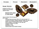 CDT Audio PSS-626i Signature Series 6.5 Inch 2 Way Audiophile Component Set