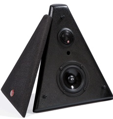CDT Audio SonaCorner Stor 3 Inch 2 Way Audiophile Corner Wall Mount Speaker