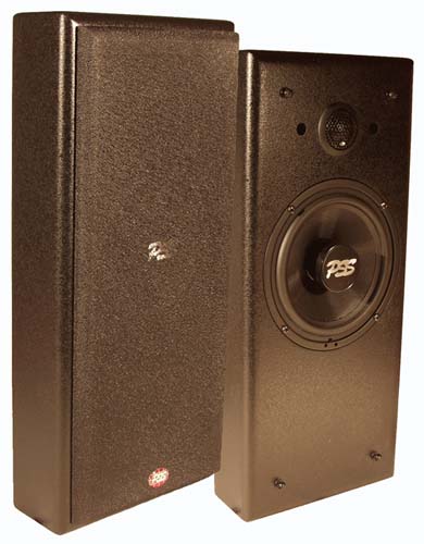 CDT Audio SonaFlat Smal 6.5 Inch 2 Way Audiophile Flat Wall Mount Speaker
