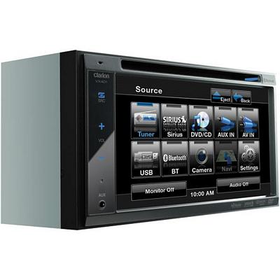 CLARION VX401 6.2 Inch DOUBLE-DIN MULTIMEDIA CONTROL STATION WITH USB PORT & BUILT-IN BLUETOOTH(R)
