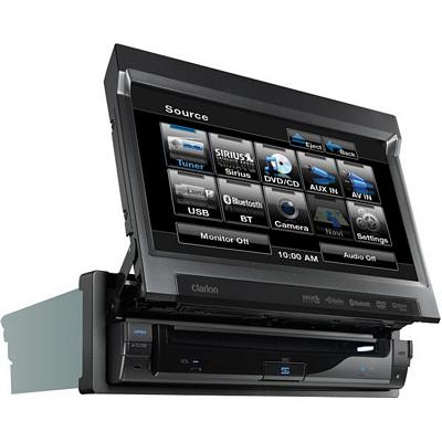 CLARION VZ401 7 Inch SINGLE-DIN MULTIMEDIA CONTROL STATION WITH USB PORT & BUILT-IN BLUETOOTH(R)