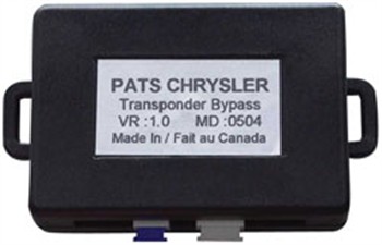 Crimestopper CH-TBU2 Transponder Bypass and MUX Wire Interface for Chrysler and Jeep (2004-2008) (PATSCHRYSL04+)