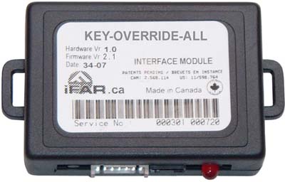 Crimestopper KEYOVERRIDE-ALL Encrypted Key Data Bypass Kit - Self Learning