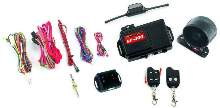 Crimestopper SP-400 1-Way Combo Alarm & Remote Start