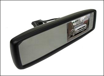 Crimestopper SV-9152 SecurView 4.2  LCD Rear View Mirror Replacement for Backup / Reverse Camera Systems