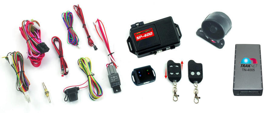 Crimestopper Traknet TN-4540.SP TN-4005 GPS Tracker + SP-400 Alarm System