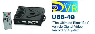 Crimestopper SecurView UBB-4Q Mobile Digital Video Recording System w/ 4-Quadrant Divided Screen
