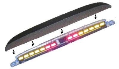 Crimestopper CA-BDP-149E Optional Display for CA-5014 with Removable Top Cover
