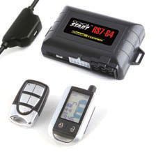 Crimestopper RS7-G4 G4 2 Way FM / FM LCD Paging Remote Start System with Keyless Entry