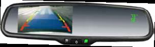 Crimestopper SV-9156 OEM Style Replacement Rear View Mirror w/ 4.3 Inch Wide Screen LCD