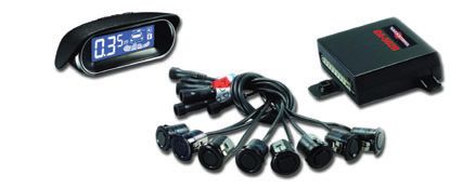 Crimestopper CA-5020 Front and Rear Parking Assist System with Dash Mounted LCD Display