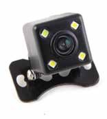 Crimestopper SV-6829.IR 170 Degree Lip Mount CMOS Color Camera w/ IR Night Vision, Fixed Parking Assist Lines