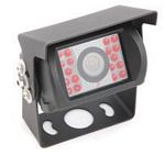 Crimestopper SV-6913.IR 130 Degree Hanging Style Stainless Steel CMOS Color Reverse / Backup Camera with Night Vision