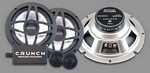 Crunch Ground Pounder GRP6.5C 6.5 Inch 2-Way Component Set 300 WATTS MAXIMUM - 60 RMS