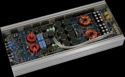 Crunch GP3000D-Pro 3000W 1-Channel D-Class Mono Amplifier GroundPounder